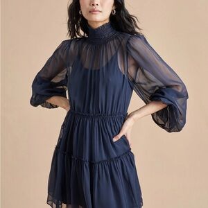 La Ligne Chiara Navy dress